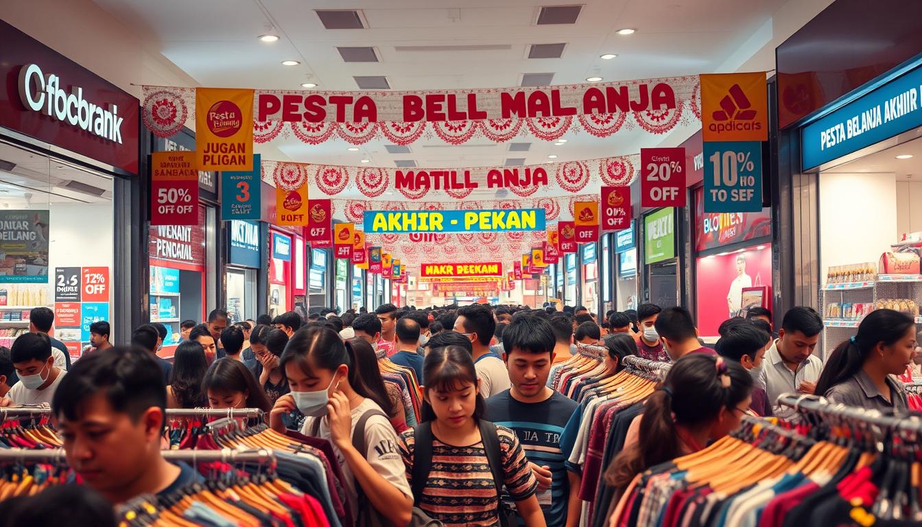 Diskon Meriah 50% + 20%: Pesta Belanja di Akhir Pekan