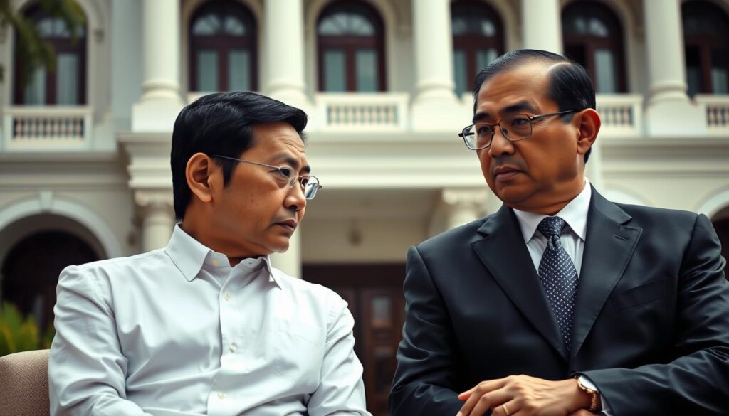 Ilustrasi Pertemuan Jokowi dan Hashim