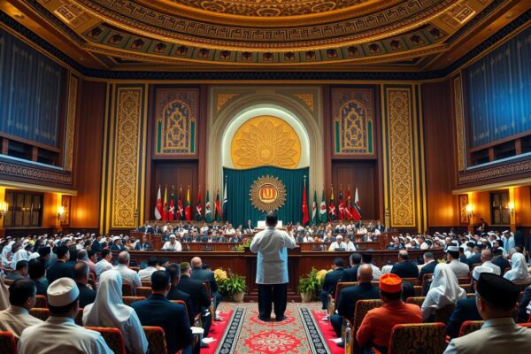 Konferensi Liga Muslim Dunia: Ketua MPR Bahas Pancasila-Persatuan Konferensi Liga Muslim Dunia, Ketua MPR Bicara Pancasila-Persatuan di RI