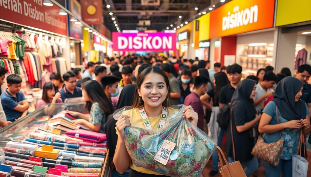 Pengalaman Pembeli Diskon Meriah