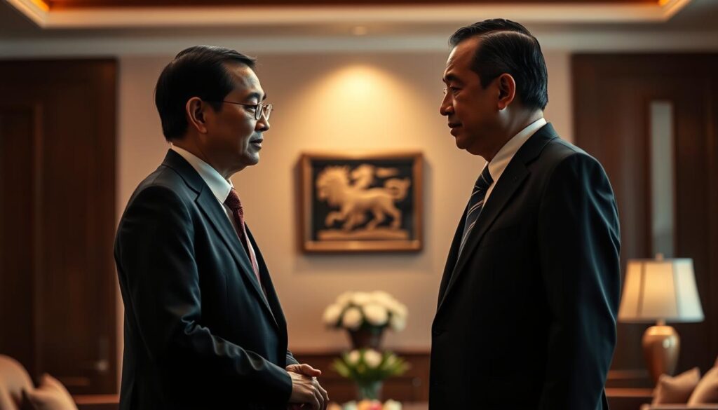 Pertemuan Jokowi dan Hashim Djojohadikusumo