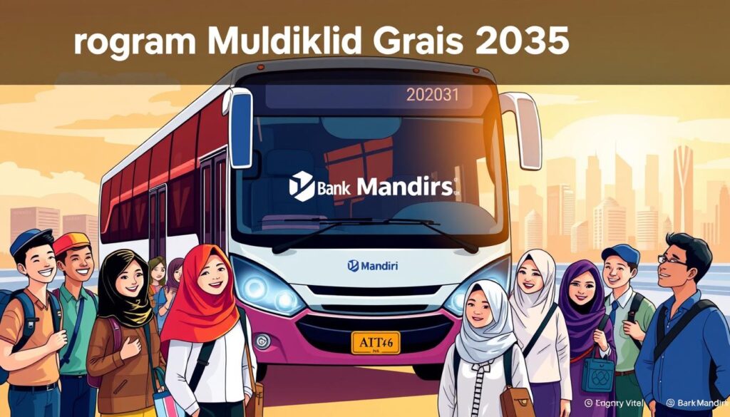 Program Mudik Gratis 2025 Bank Mandiri