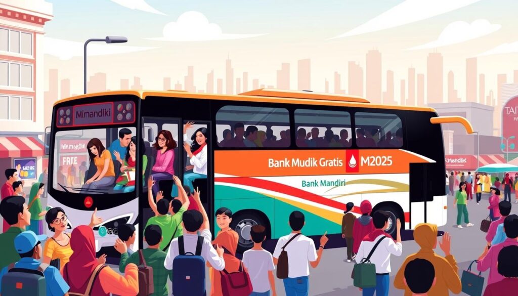Program Mudik Gratis Bank Mandiri 2025