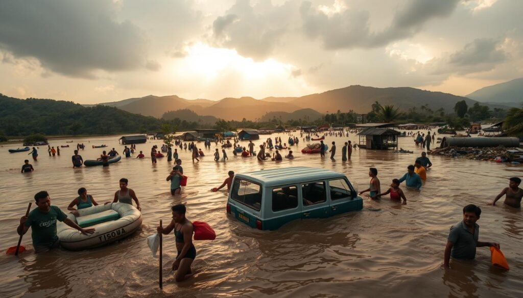 Puncak Bogor flood response