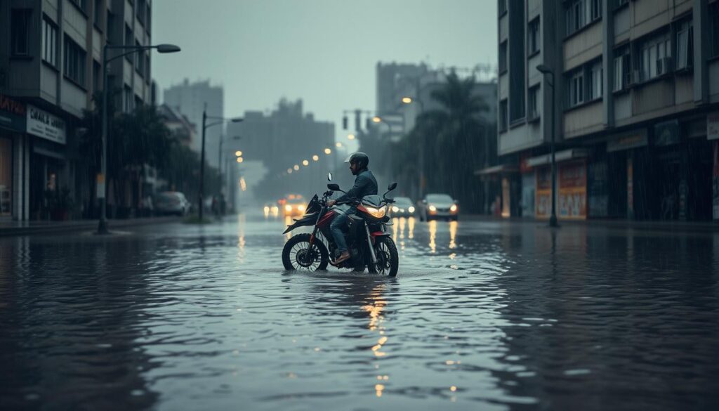 Tips Menghadapi Banjir untuk Pemilik Motor