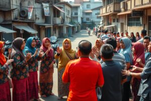 Viral Emak-emak Bubarkan Aksi Pemuda Hendak Tawuran di Kota Depok