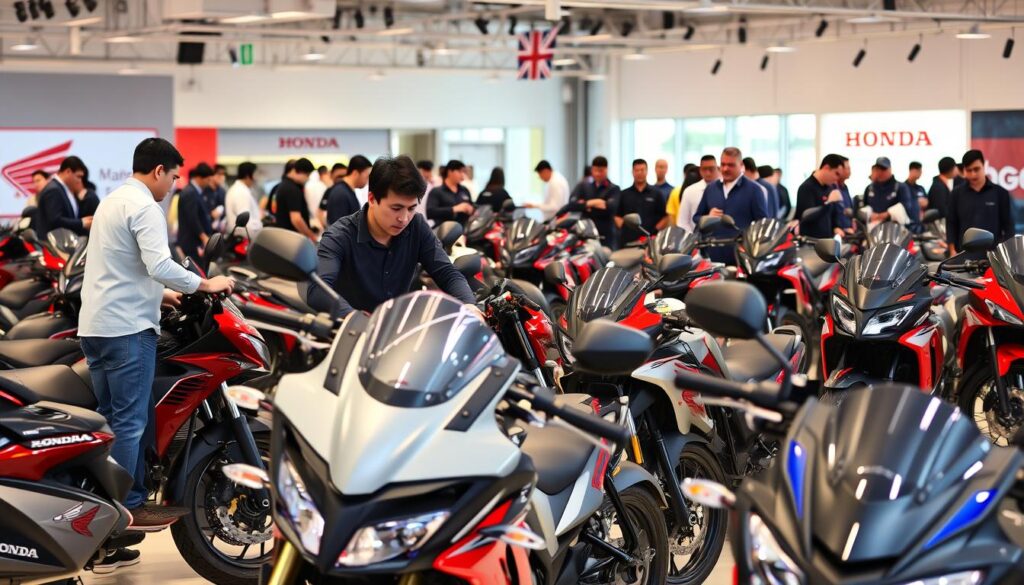 penjualan motor Honda