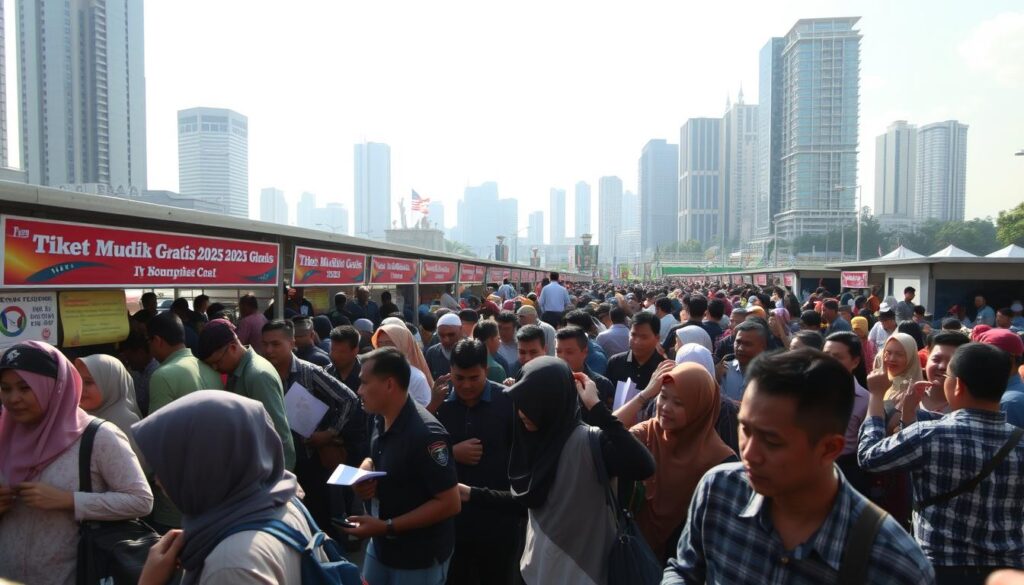 Tiket Mudik Gratis 2025 Diserbu Ribuan Pendaftar dalam 3 Jam