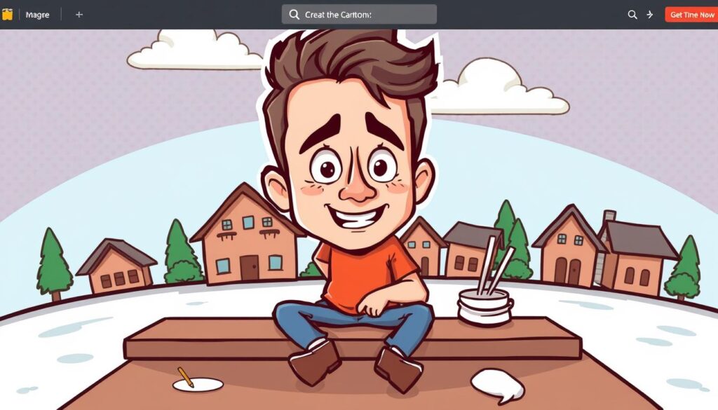 cara bikin foto jadi kartun dengan capcut